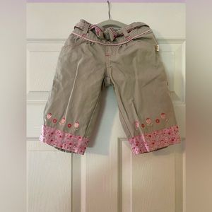 Classic Pooh Disney little girl capris size 3t